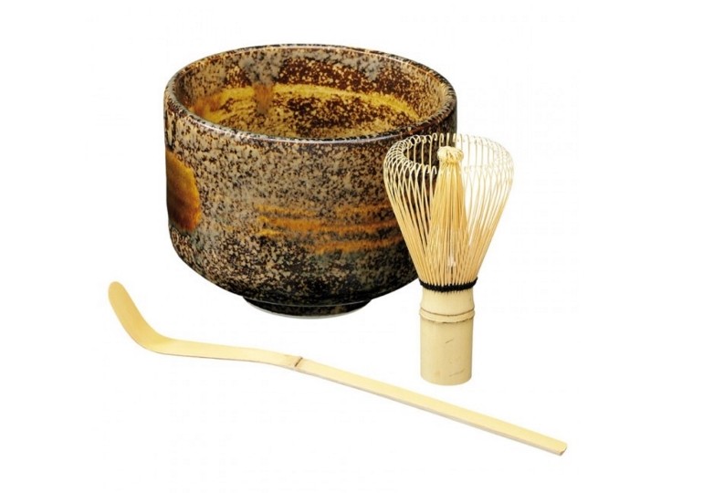 Japanisches Matcha Set Braun