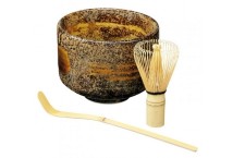 Japanisches Matcha Set Braun